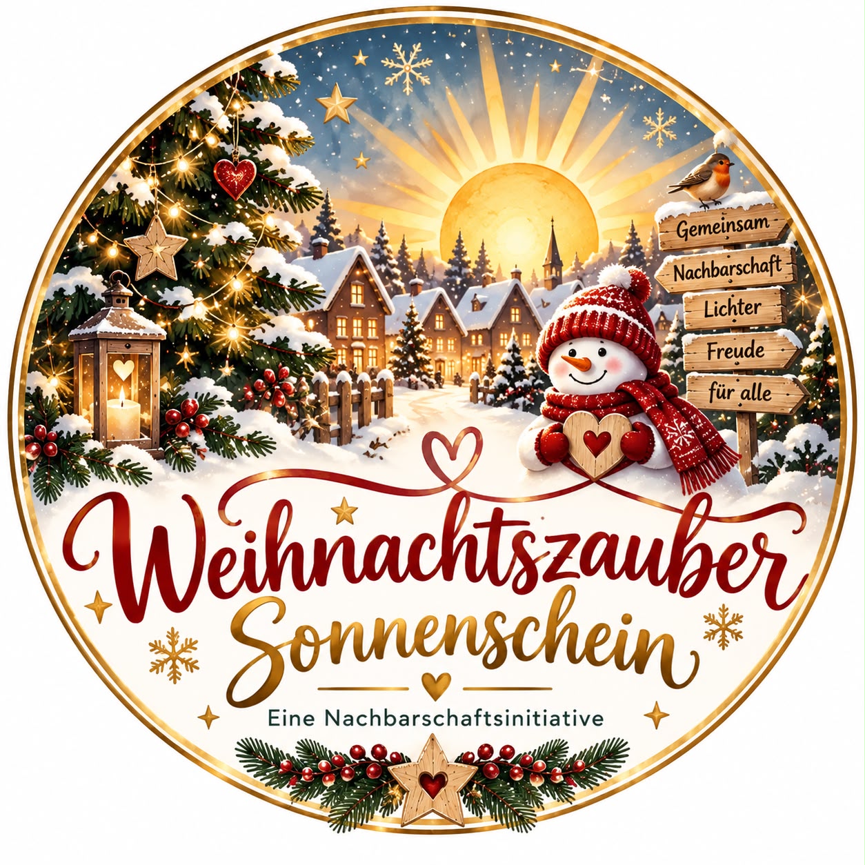 Weihnachtszauber Sonnenschein – Eine Nachbarschaftsinitiative